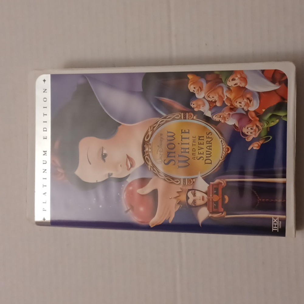 4/$40 Snow White and the Seven Dwarfs - VHS Movie